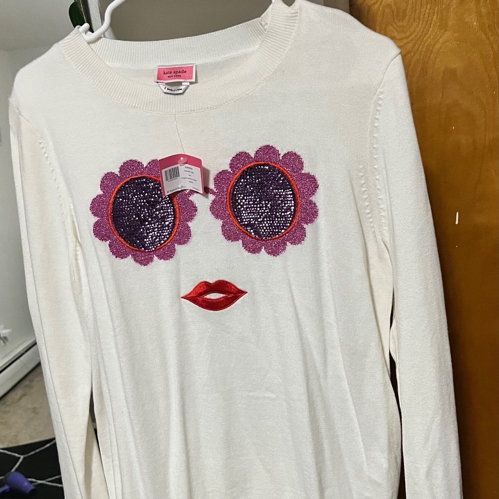 Kate Spade Sequin Sunnies Sweater